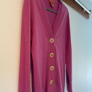 Tory Burch Simone V-Neck Cardigan